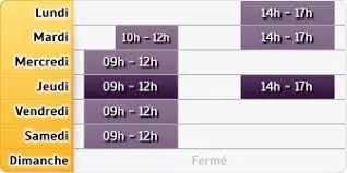 Horaire de l'agence postale - Saint Ouen